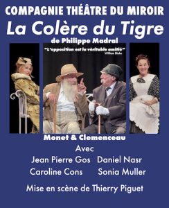 Affiche pièce de théâtre la Colère du Tigre